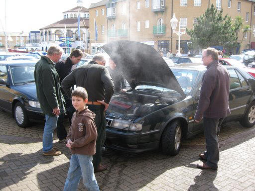 Added steam power on the 50 SAABs to Brighton day. Usual suspects in attendance.